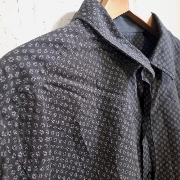 Boss Gray Casual Button Down Shirt for Smart Casual Wear - Picture 3 of 11